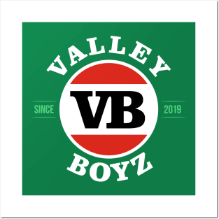 Valley Boyz Victoria Bitter beer label Posters and Art